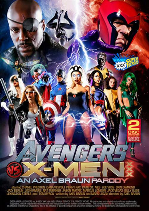 Avengers VS X-Men XXX Parody / Мстители VS Людей Икс
