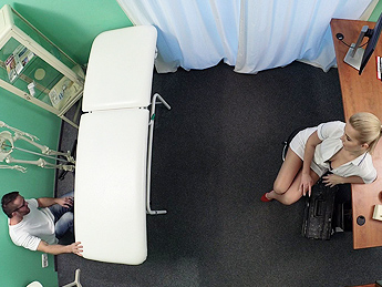 Nikky - Handy man gets to fuck nurse